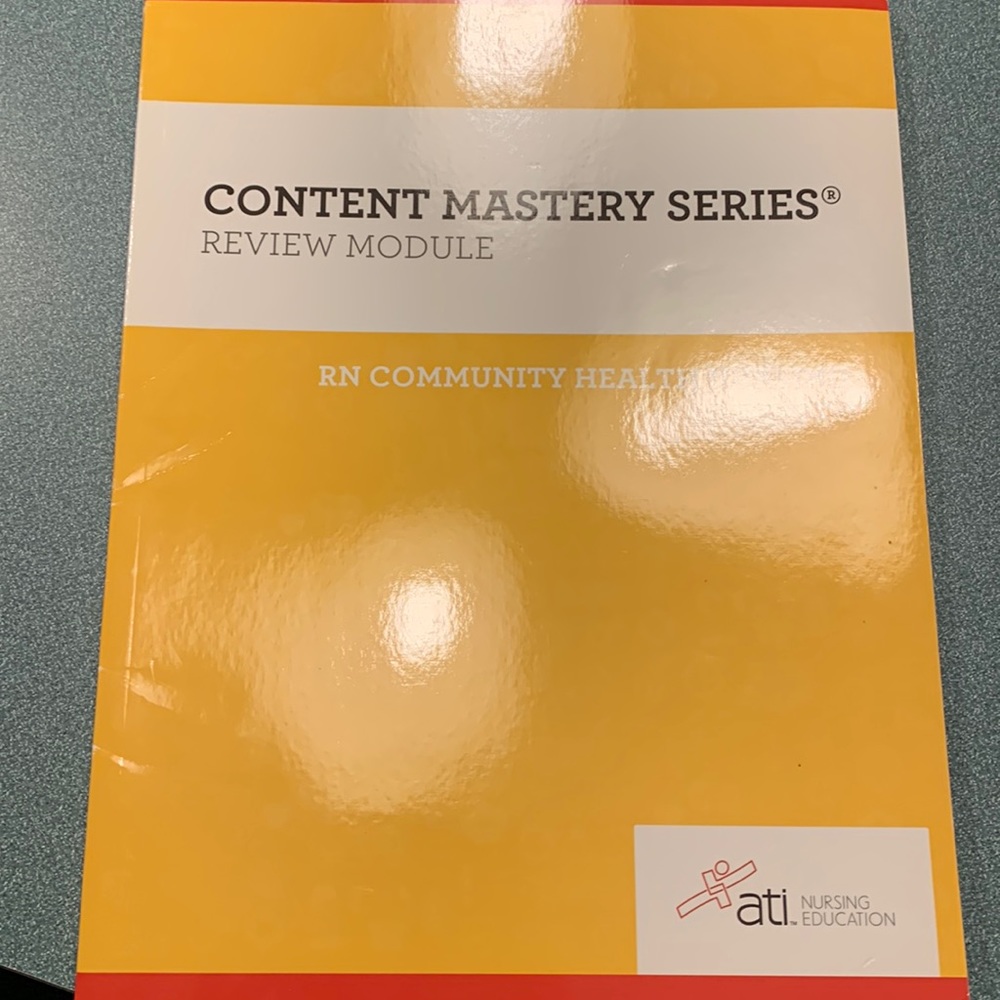 Like new ATI NCLEX-RN review book